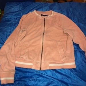 Aeropostale Pink Velour Jacket